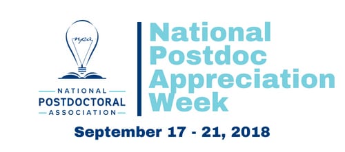 National Postdoc Appreciation Week 2018